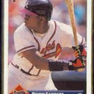 DEION SANDERS 1993 Donruss #158.  BRAVES