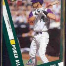 LUIS GONZALEZ 2002 Donruss Originals Power Alley #'d Insert 0014/1500.  DBACKS