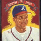 DAVE JUSTICE 1992 Donruss Gallery Stars Insert #GS-9.  BRAVES