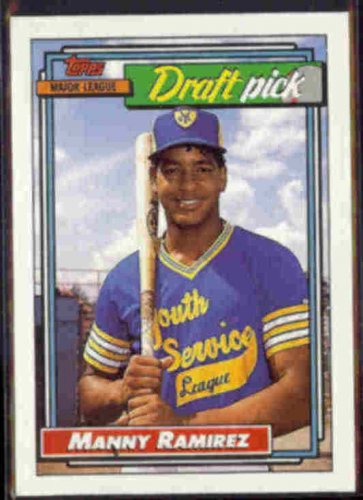 MANNY RAMIREZ 1992 Topps Draft #156.  GEORGE WASHINGTON HS