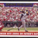 KEN GRiFFEY Jr. 2004 Topps Season Highlights #335.  REDS