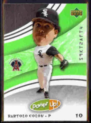 BARTOLO COLON 2004 Upper Deck Power Ups #42.  WHITE SOX