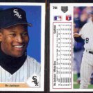 BO JACKSON (2) 1991 Upper Deck #744.  WHITE SOX