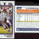 JOE McEWING (2) 2004 Topps #133.  METS