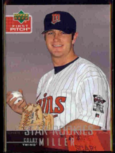 COLBY MILLER 2004 Upper Deck First Pitch Star Rookies #291.  TWINS