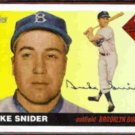 DUKE SNIDER 2004 Topps Glossy #DB-DS.  DODGERS