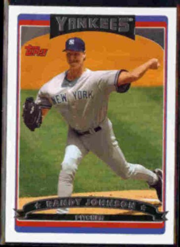 RANDY JOHNSON 2006 Topps #460.  YANKEES