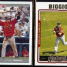 CRAIG BIGGIO 2004 Topps Total #465 + 2005 Topps #31.  ASTROS