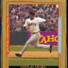 EDGARDO ALFONSO 2005 Topps Gold #'d Insert 1288/2005.  GIANTS