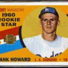 FRANK HOWARD 2001 Topps Reprint Stamp #132 / #34 of 450.  DODGERS
