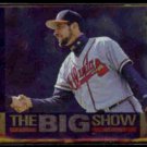 JOHN SMOLTZ 1997 UD CC Dan Patrick (The Big Show) Foil Insert #4/45.  ATLANTA