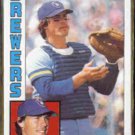 NED YOST 1984 Topps #107.  BREWERS