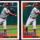 ERICK AYBAR (2) 2010 Topps #108.  ANGELS