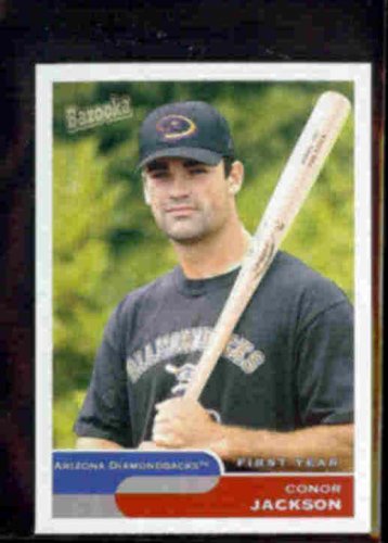 CONOR JACKSON 2004 Topps Bazooka mini 1st Year #300.  DBACKS