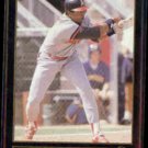 HUBIE BROOKS 1992 Leaf Black GOLD Insert #378.  ANGELS