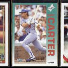 GARY CARTER (3) Card Lot (1991 - 1993).  GIANTS / DODGERS / EXPOS