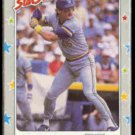 ROB DEER 1988 Fleer Star Stickers #36.  BREWERS