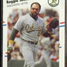 REGGIE JACKSON 1988 Fleer #283.  A's