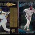 RUBEN RIVERA 1997 Upper Deck #381 + 1996 UD SP Prospects #10.  YANKEES
