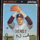 JOE NIEKRO 1971 Topps #695.  TIGERS