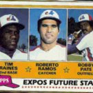 TIM RAINES 1981 Topps Future Stars #479.  EXPOS