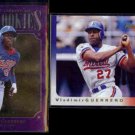 VLADIMIR GUERRERO 1997 UD Star Rookie + Pinnacle XPress RC.  EXPOS