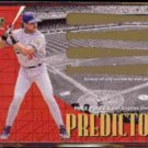 MIKE PIAZZA 1997 Upper Deck Predictor Insert #P18.  LA DODGERS