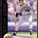 MIKE MUSSINA 1992 Pinnacle Team 2000 Insert #1 of 80.  ORIOLES