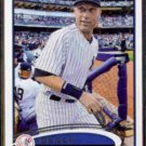 DEREK JETER 2012 Topps Checklist #641.  YANKEES