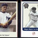 ROGER MARIS 2002 Fleer Greats + 2001 Fleer Greats.  YANKEES