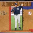 RANDY JOHNSON 2005 Donruss Lumber Leather #'d Insert 1569/2000.  YANKEES