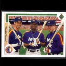 JEFF BAGWELL 1991 Score Traded #96T, 1991 UD #702 + #755.  ASTROS