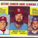 TUG McGRAW 1984 Topps #709 w/ Sutter.  PHILLIES