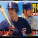 MIKE PIAZZA / TIM SALMON 1994 UD Fun Pack Headline Stars #203.