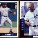 CHARLIE HAYES 1997 UD CC #403 + 1998 Score #98.  YANKEES