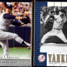 TOMMY JOHN 2004 UD Classics #65 + 2000 UD Legends #35.  YANKEES