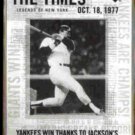 REGGIE JACKSON 2001 Upper Deck The Times #198.  YANKEES