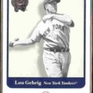 LOU GEHRIG 2001 Fleer Greats of the Game #54.  YANKEES