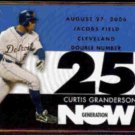 CURTIS GRANDERSON 2007 Topps Generation Now Insert #GN544.  TIGERS