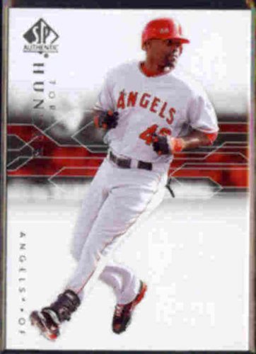 TORII HUNTER 2008 Upper Deck SP Authentic #70.  ANGELS
