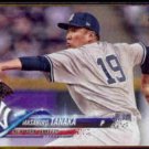 MASAHIRO TANAKA 2018 Topps #160.  YANKEES