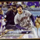 GEORGE SPRINGER 2018 Topps #154.  ASTROS
