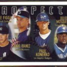 PAUL KONERKO / RAUL IBANEZ 1996 Topps Prospects #432.  LA / SEA