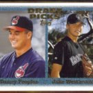 JAKE WESTBROOK 1997 Topps Draft Picks #478.  ROCKIES