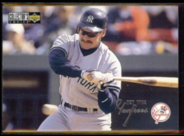 WADE BOGGS 1996 Upper Deck CC NYY Checklist #420.  YANKEES