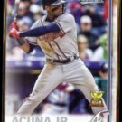RONALD ACUNA Jr. 2019 Topps RBI 19 #RBI-3.  BRAVES