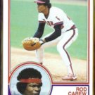 ROD CAREW 1983 Topps #200.  CALF ANGELS