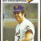 ED KrANEPOOL 1977 Topps #201.  METS