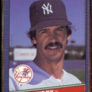 RON GUIDRY 1986 Donruss #103.  YANKEES
