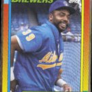 DAVE PARKER 1990 Topps Traded #86T.  MILL BREWERS
